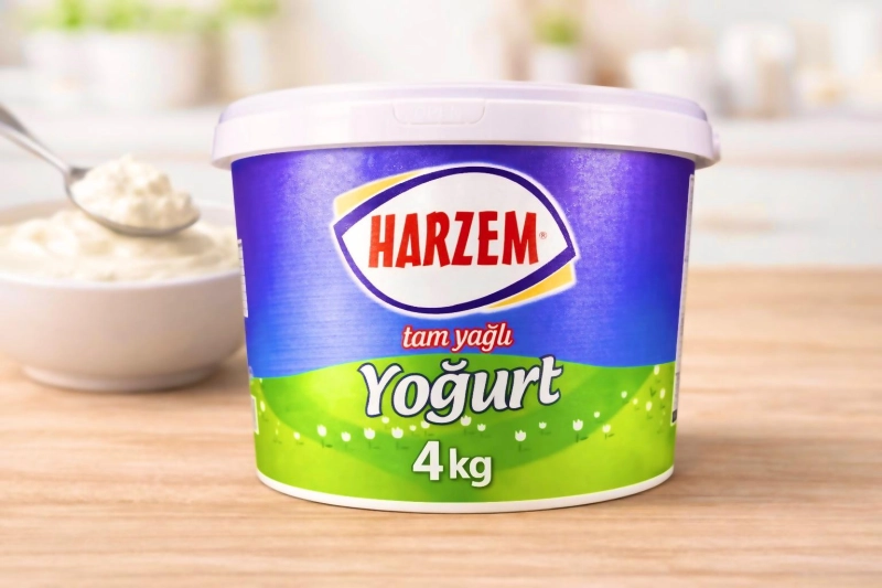 4000 gr HARZEM TAM YAĞLI KOVA YOĞURT