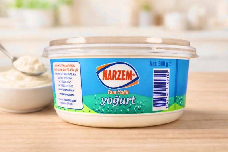 #Y003 - 900 gr HARZEM TAM YAĞLI KASE YOĞURT
